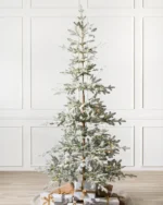Sapin artificiel des Alpes givré